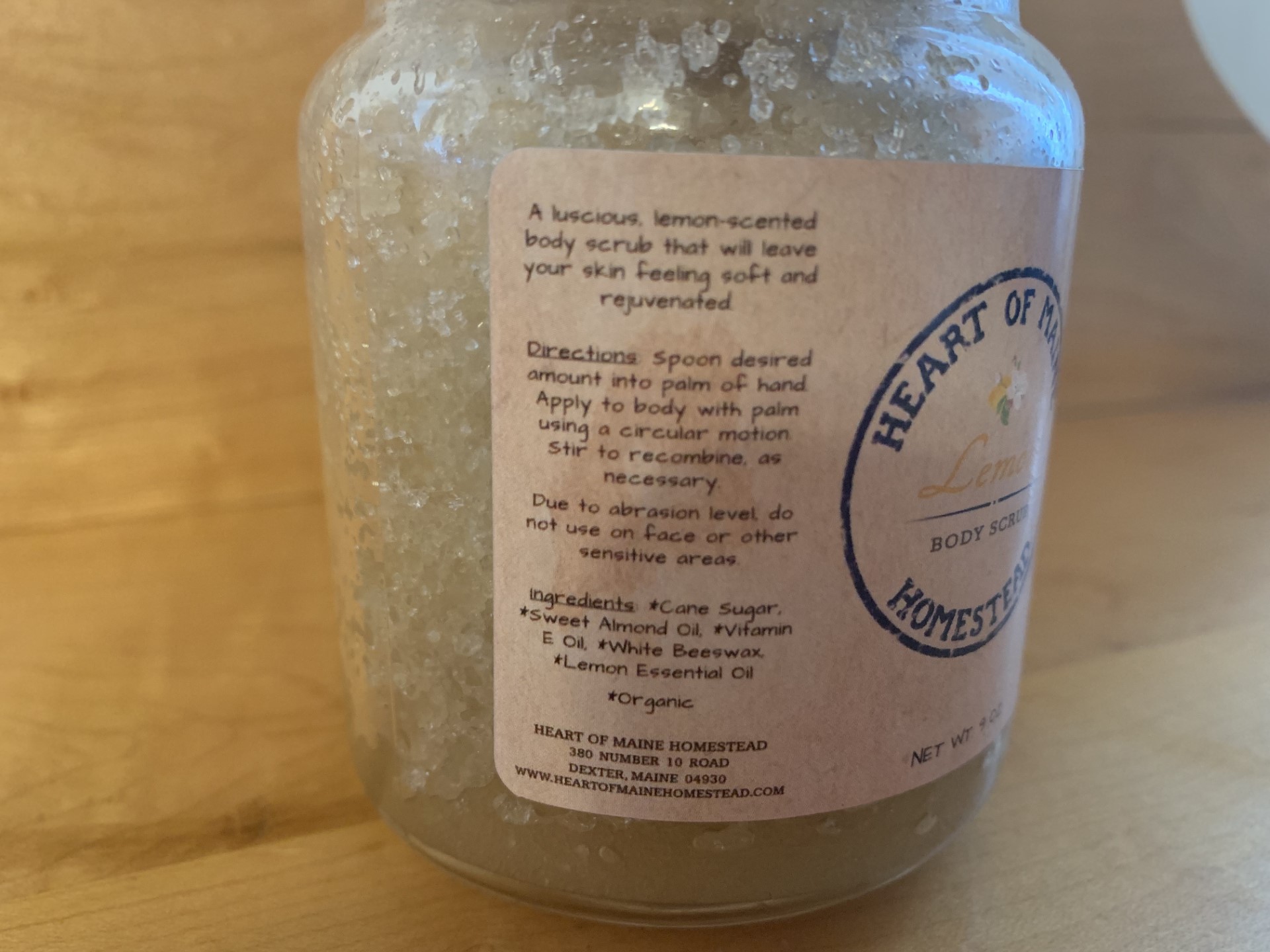 Lemon Body Scrub - Image 3