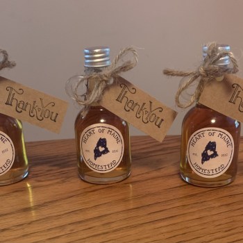 Mini Maine Maple Syrup Favors